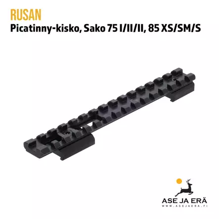 Rusan Picatinny-kisko, Sako 75 I/II/II metsästyskivääriin - Kiskot, kiilat, palat ja muut jalustat - 3856026413563 - 1