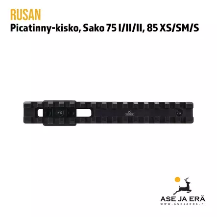 Rusan Picatinny-kisko, Sako 75 I/II/II metsästyskivääriin - Kiskot, kiilat, palat ja muut jalustat - 3856026413563 - 2