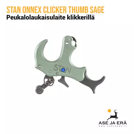STAN OnneX Clicker Thumb Sage laukaisulaite - Sormilaukaisulaitteet - 850036084723 - 2