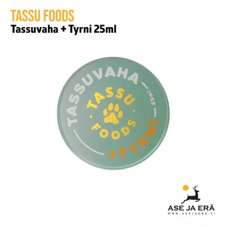 Tassu Foods Tassuvaha + Tyrni 25ml - yleiskuva, rasian kansi - Koiran hoito ja terveys - 6429810935083 - 1