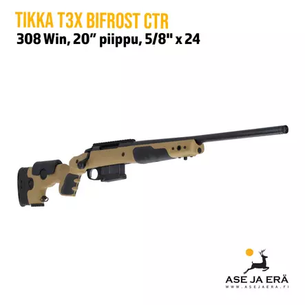 Tikka T3x Bifrost CTR 308 pulttilukkokivääri - Pulttilukkoiset kiväärit - T00001673 - 2