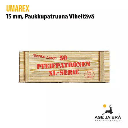 Umarex 15mm XL Paukkupatruuna viheltävä - Käsiaseen patruunat - 4000844236593 - 1