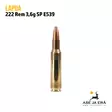 222 Rem Lapua E539 3,6g SoftPoint kivääripatruuna - 222 kaliiperi - 6418267101523 - 6