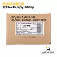 223 Sellier&Bellot Bulk FMJ 4,5g 800 kpl - 223 kaliiperi - 28590690342963 - 2