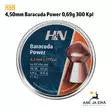 4,50mm H&N Baracuda Power 0,69g 300 kpl - Yleiskuva purkki - 4,5 mm ilmakivääriluodit - 4047058011653 - 5