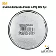 4,50mm H&N Baracuda Power 0,69g 300 kpl - Rasianpohja EAN näkyvissä - 4,5 mm ilmakivääriluodit - 4047058011653 - 9