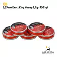6,35mm JSB Exact King Heavy 2,2g Ilmakivääriluoti 750 kpl - viisi rasiaa vierekkäin - 6,35 mm luodit - 8594180450783 - 9