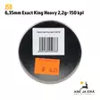 6,35mm JSB Exact King Heavy 2,2g Ilmakivääriluoti 150 kpl - rasian pohja EAN - 6,35 mm luodit - 8594180450783 - 6