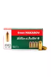 9mm Makarov Sellier & Bellot 6,1g FMJ 50kpl - Muut pistoolinpatruunat - 8590690310913 - 3