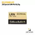 S&B .38 Special LRN-Pb 10,25 1000 kpl - Revolverin patruunat - 28590690311013 - 20