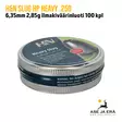 6,35mm H&N Slug HP Heavy 2,85g ilmakiväärinluoti 100 kpl, rasia sivusta - 6,35 mm luodit - 4047058022673 - 4