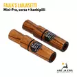 Faulk's Mini-Pro lahjasetti sorsa- ja hanhipilli etuviistosta vasemmalta - Lintupillit - 51101000673 - 3