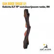 Oak Ridge Shade V1 Kobicha ILF 19" vastakaarijousen runko RH, etuviistosta - Vastakaarijousen rungot - 6426002287203 - 2