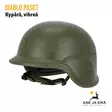 Diablo PASGT-kypärä Tactical Airsoft Helmet vihreä - Etuviistosta - Kypärät, maskit ja suojalasit - 6430034890553 - 2