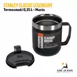 Stanley Classic Legendary Camp Mug 0,35 L, musta kansi ja muki erillään - Termospullot ja termosmukit - 6939236373173 - 5