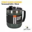 Stanley Classic Legendary Camp Mug 0,35 L, vihreä suoraan edestä - Termospullot ja termosmukit - 6939236373173 - 11