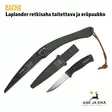 Bahco Laplander Retkisaha & LAP-KNIFE Eräpuukko -setti - Linkkuveitset, piilut ja sahat - 7311518216443 - 1