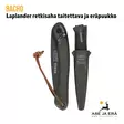 Bahco Laplander Retkisaha & LAP-KNIFE Eräpuukko -setti - Linkkuveitset, piilut ja sahat - 7311518216443 - 7
