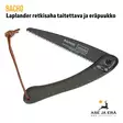 Bahco Laplander Retkisaha & LAP-KNIFE Eräpuukko -setti - Linkkuveitset, piilut ja sahat - 7311518216443 - 3