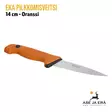 EKA pilkkomisveitsi 14cm oranssi - yleiskuva ylhäältä - Lihaveitset - 7391537302303 - 3