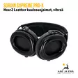 Sordin Supreme Pro-X Hear2 Leather kuulosuojaimet, vihreä, yksityiskohta sisäosasta - Kuulosuojaimet - 7392749009233 - 9