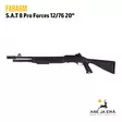 Fabarm S.A.T 8 Pro Forces 12/76 20" puoliautomaattihaulikko - Pumppuhaulikot - 8053670261723 - 5