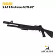 Fabarm S.A.T 8 Pro Forces 12/76 20" puoliautomaattihaulikko - Pumppuhaulikot - 8053670261723 - 6