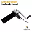 Last Chance Archery Draw Board 2.0 Standard version vetopenkki - vinssimekanismi yläviistosta - Jousen säätö ja huolto - 853510008703 - 3