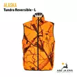 Alaska Tundra Reversible toppaliivi L, yleiskuva edestä käännetty Blaze 3D - Fleece- ja lämpöliivit - 6438347034183 - 2