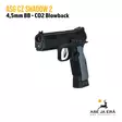 ASG CZ Shadow 2 - metallirunkoinen Blowback 4,5mm CO2 ilmapistooli - BB kuula ilmapistoolit - 5707843081153 - 10