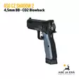 ASG CZ Shadow 2 - metallirunkoinen Blowback 4,5mm CO2 ilmapistooli - BB kuula ilmapistoolit - 5707843081153 - 3