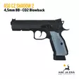 ASG CZ Shadow 2 - metallirunkoinen Blowback 4,5mm CO2 ilmapistooli - BB kuula ilmapistoolit - 5707843081153 - 1
