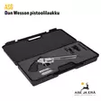 ASG Dan Wesson pistoolilaukku - etuviistosta, laukku avattuna, revolveri sisällä - Pistoolilaukut - 5707843050593 - 4