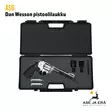 ASG Dan Wesson pistoolilaukku - ylhäältä, laukku avattuna, revolveri sisällä - Pistoolilaukut - 5707843050593 - 3