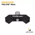 Avalon Classic V-Bar 5/16" musta - Alaviistosta - V-Barit - VBSAQT183 - 10