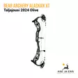 Bear Archery Alaskan XT taljajousi Olive - yleiskuva etuviistosta - Metsästysjousi - 754806381923 - 1