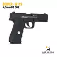 Borner W119 4,5mm BB CO2 Blowback ilmapistooli - BB kuula ilmapistoolit - 4710372213583 - 8