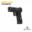 Borner W119 4,5mm BB CO2 Blowback ilmapistooli - BB kuula ilmapistoolit - 4710372213583 - 3