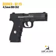 Borner W119 4,5mm BB CO2 Blowback ilmapistooli - BB kuula ilmapistoolit - 4710372213583 - 6