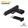 Borner W119 4,5mm BB CO2 Blowback ilmapistooli - BB kuula ilmapistoolit - 4710372213583 - 14