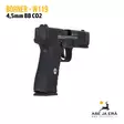Borner W119 4,5mm BB CO2 Blowback ilmapistooli - BB kuula ilmapistoolit - 4710372213583 - 9