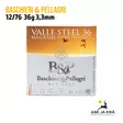 BP Valle Steel 36g Magnum 12/76 3 3,3mm - Lyijyttömät patruunat - 8034134046193 - 1