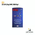 CCI 22LR Segmented HP Subsonic 2,6g pienoiskivääripatruuna - 22 LR patruunat - 076683000743 - 10