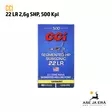 CCI 22LR Segmented HP Subsonic 2,6g pienoiskivääripatruuna - 22 LR patruunat - 076683000743 - 8