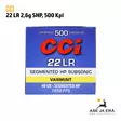 CCI 22LR Segmented HP Subsonic 2,6g pienoiskivääripatruuna - 22 LR patruunat - 076683000743 - 9