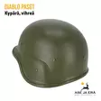 Diablo PASGT-kypärä Tactical Airsoft Helmet vihreä - Takaviistosta - Kypärät, maskit ja suojalasit - 6430034890553 - 7