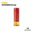 Federal Premium Buck 12/76 9,1mm haulikonpatruuna - Buckshot, yli 4mm - 029465001223 - 3