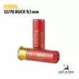 Federal Premium Buck 12/76 9,1mm haulikonpatruuna - Buckshot, yli 4mm - 029465001223 - 2