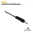 Genzo Kombi Peltor liitäntäkaapeli - Liitäntäkaapelit ja monofonit - 7333080016603 - 4