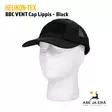 Helikon-Tex BBC VENT Cap Black Yleiskuva mallinuken päässä - Lippalakit - 5908218710603 - 12
